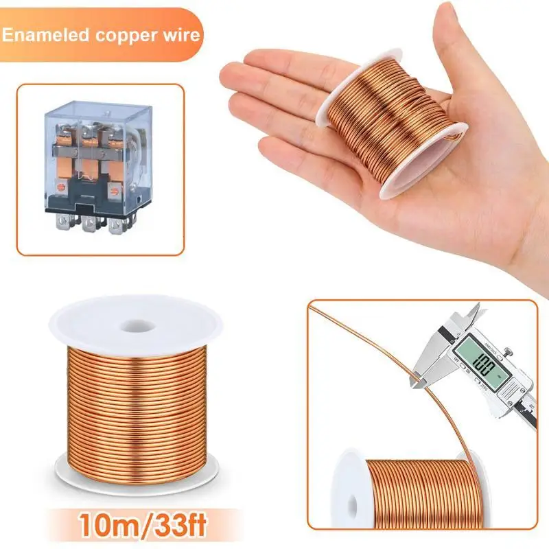0.06mm 0.08mm 0.1mm 0.15mm 0.2mm 0.25mm 0.3mm-0.65mm Cable Copper Wire Magnet Wire Enameled Copper Winding Wire Coil Copper Wire
