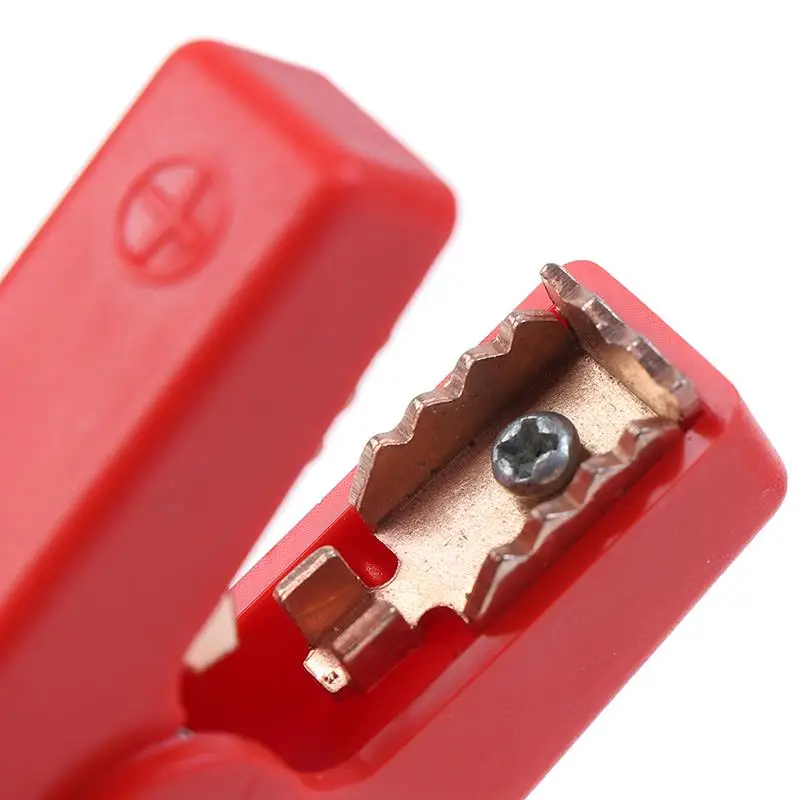 100A Crocodile Alligator Clips Car Battery Insulated Clip Clamp Connector For Electrical Battery Chargers 2pcs