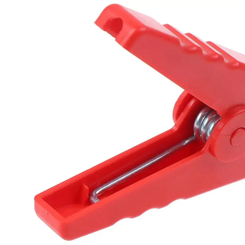 100A Crocodile Alligator Clips Car Battery Insulated Clip Clamp Connector For Electrical Battery Chargers 2pcs
