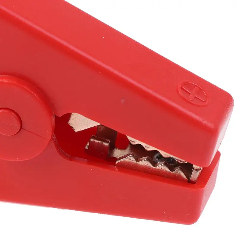 100A Crocodile Alligator Clips Car Battery Insulated Clip Clamp Connector For Electrical Battery Chargers 2pcs