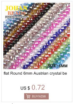 100pcs 4mm Faceted Round Austrian Crystal Plated Color Loose Bead For Jewelry Making DIY Bracelets Necklace Accessories
