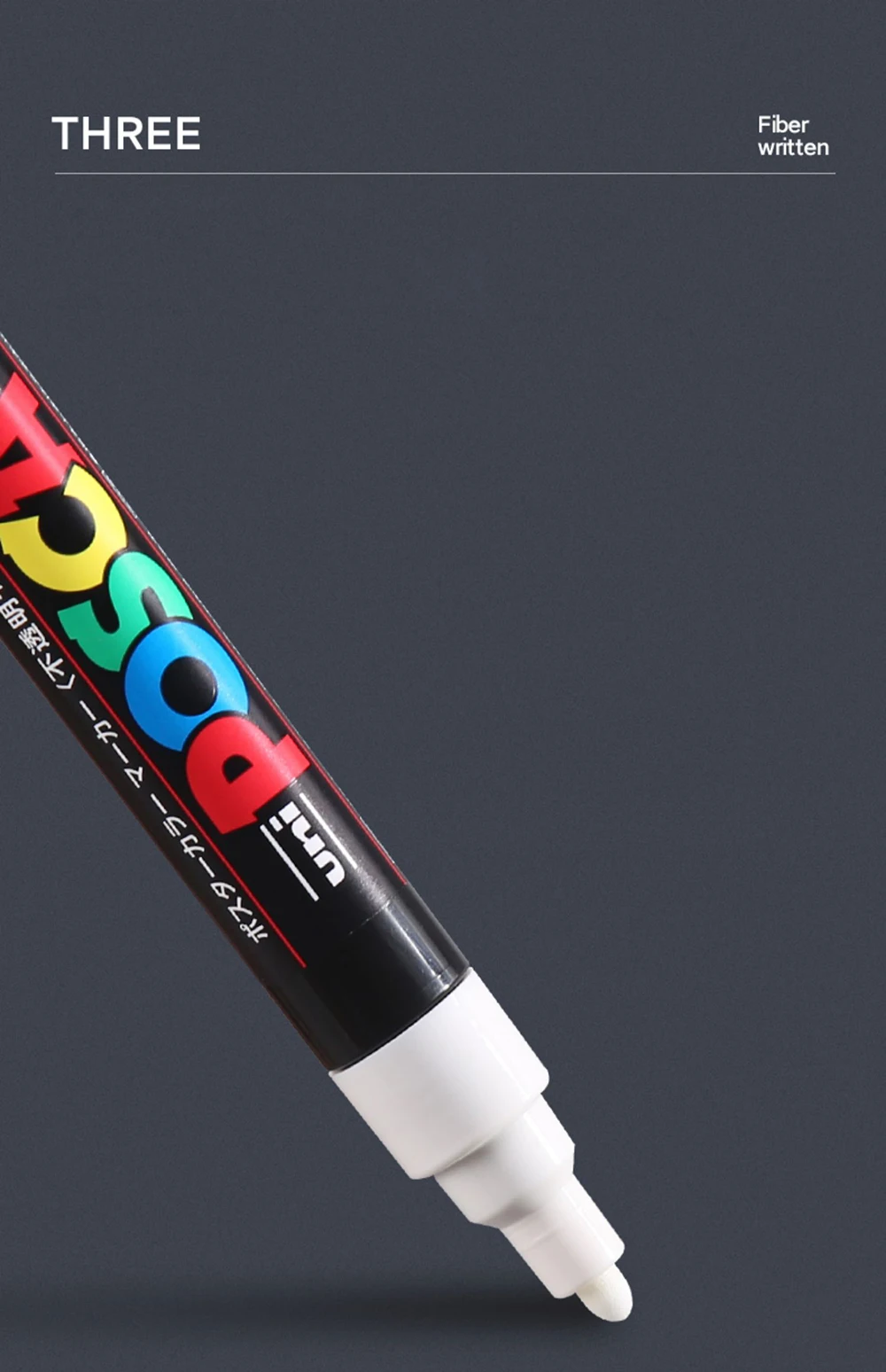 1pcs UNI Posca Graffiti Advertising Marker Art Supplies PC-1M 3M 5M Graffiti Acrylic Marker POP Poster Pen / Permanent Paint Pen