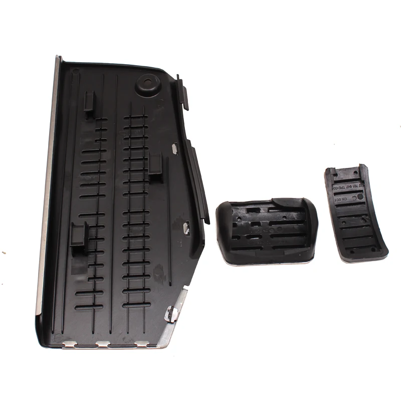 LHD Car Pad Foot Rest For Volkswagen Polo VW Golf 4 Bora Beetle RSi GTI R32 For Audi A3 SEAT Stainless Steel Pedal Pad