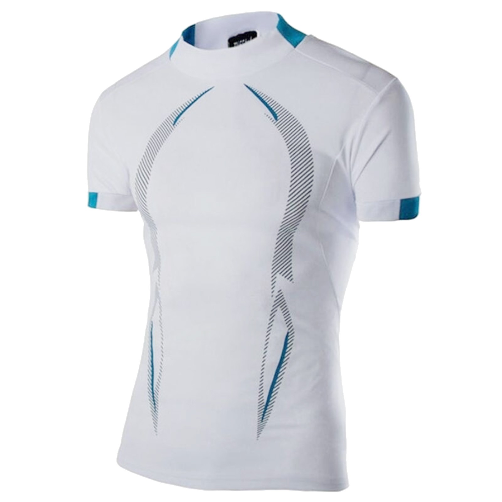 New Summer Gym Breathable T Shirt Men Quick Drying Jogging TShirt Men Training Tees Fitness Tops Running T-shirt