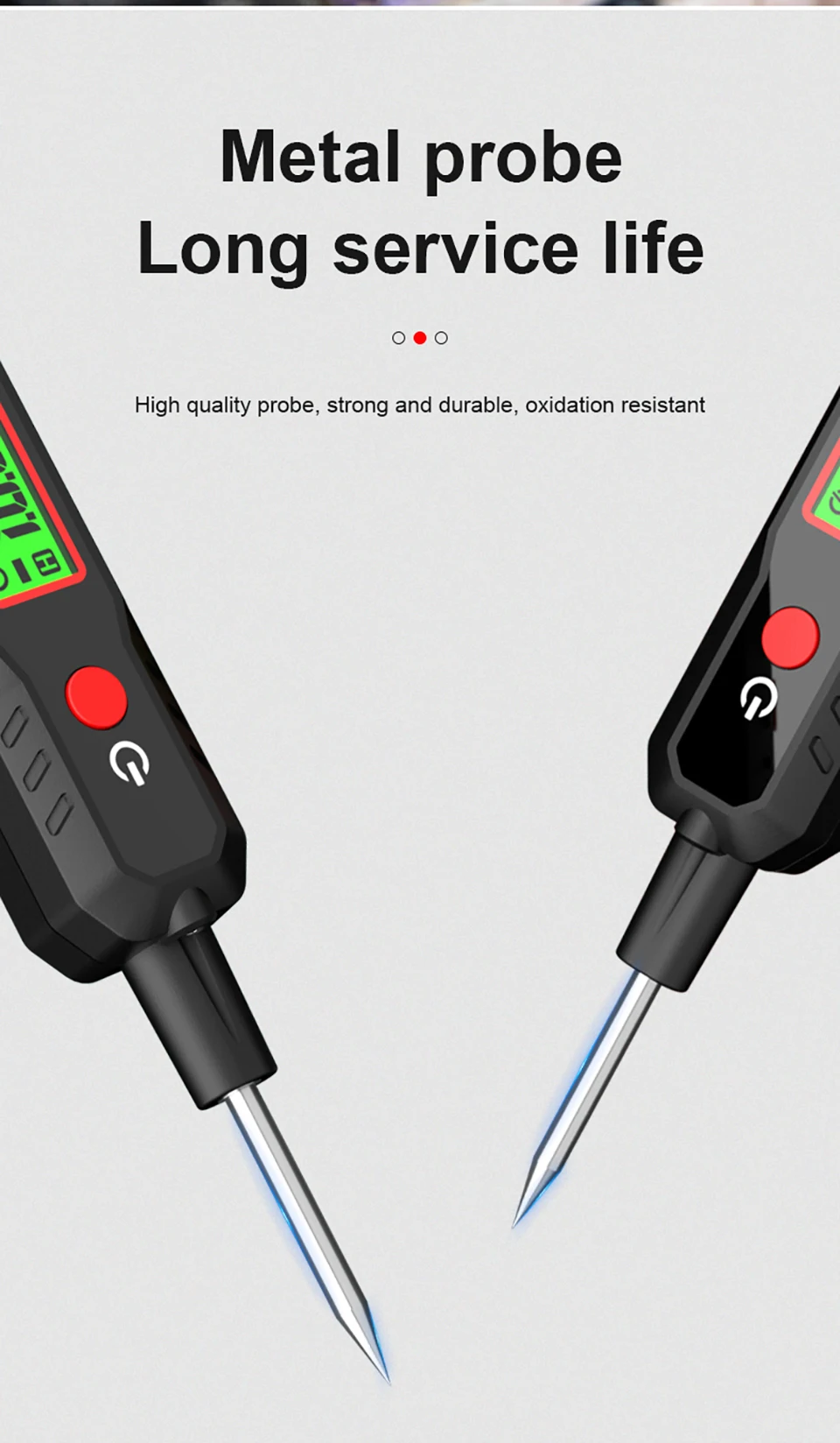 HT86A Car Voltage Detector Pen Automobile Fault Maintenance Circuit Tester Digital Backlight Car Fuse Diagnostic Probe Tools