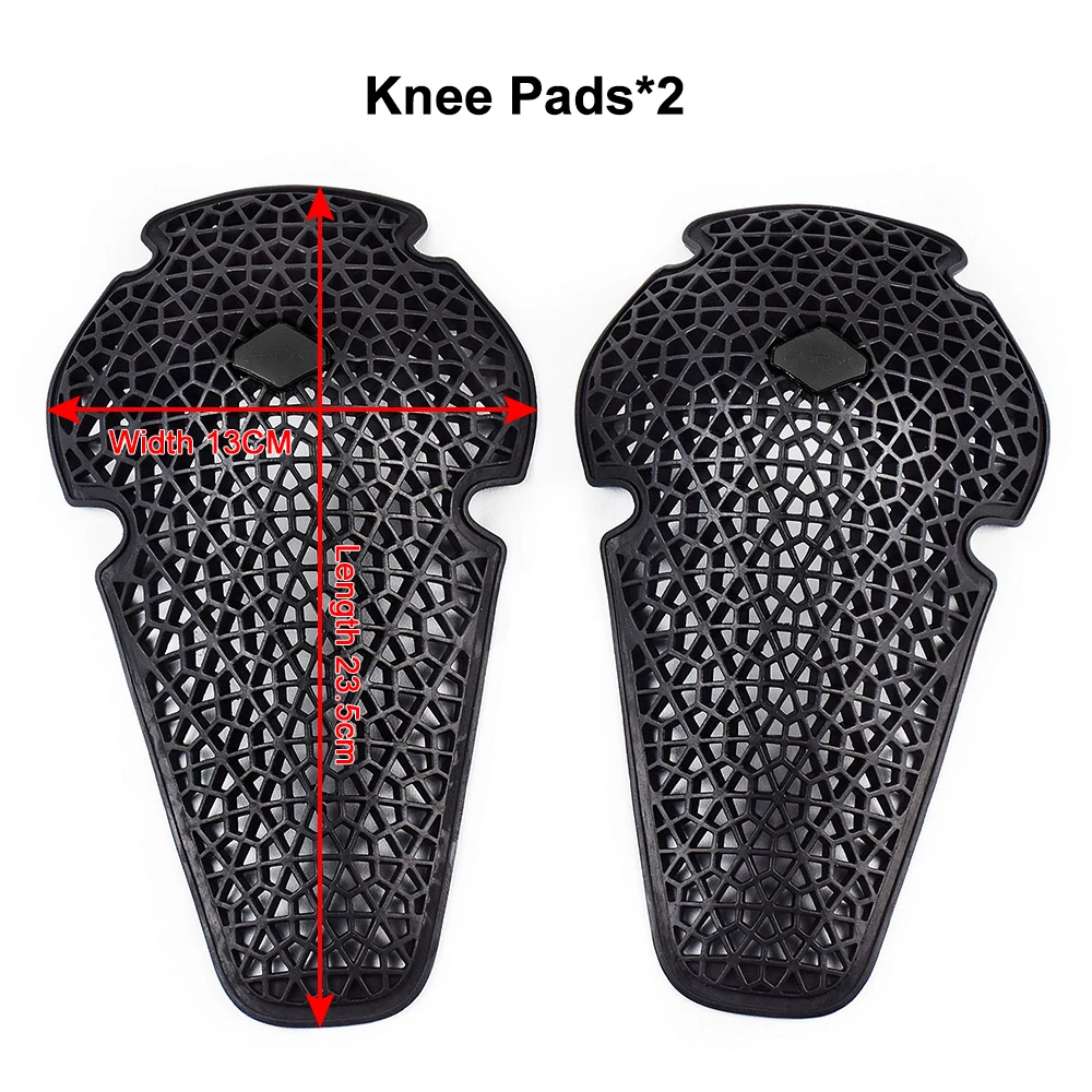 CE Approved Motorcycle Shoulder Elbow Back Protector Pad Universal Motorbike Chest Pads Soft Motorcycle Jacket Insert Armor