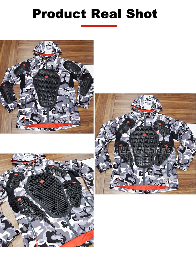 CE Approved Motorcycle Shoulder Elbow Back Protector Pad Universal Motorbike Chest Pads Soft Motorcycle Jacket Insert Armor