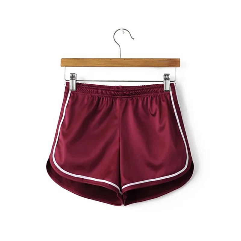 New 2023 Women Shorts Summer Silk Slim Beach Casual White Egde Shorts Hot