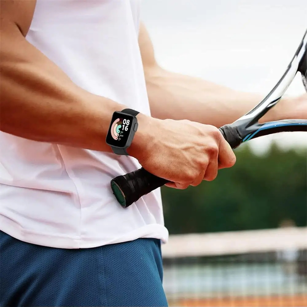 Strap For Xiaomi Mi Watch Lite band Silicone SmartWatch Replacement watchband correa Bracelet mi watch lite Redmi Watch strap