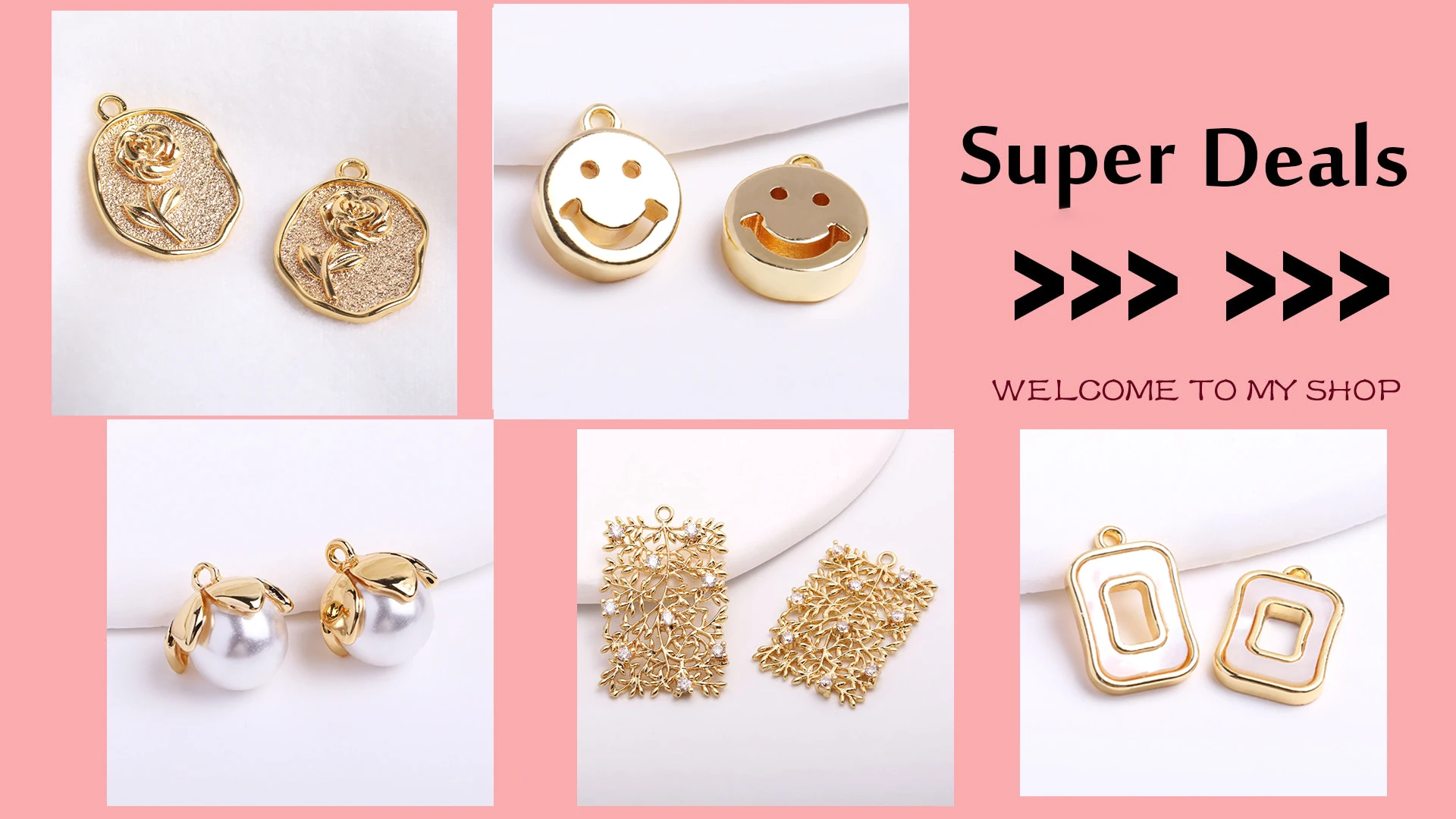 Earring Making Supplies 18K Gold Plated Inlaid Zircon Earring Hooks With Open Jump Ring,DIY Jewelry Accessories Wholesale