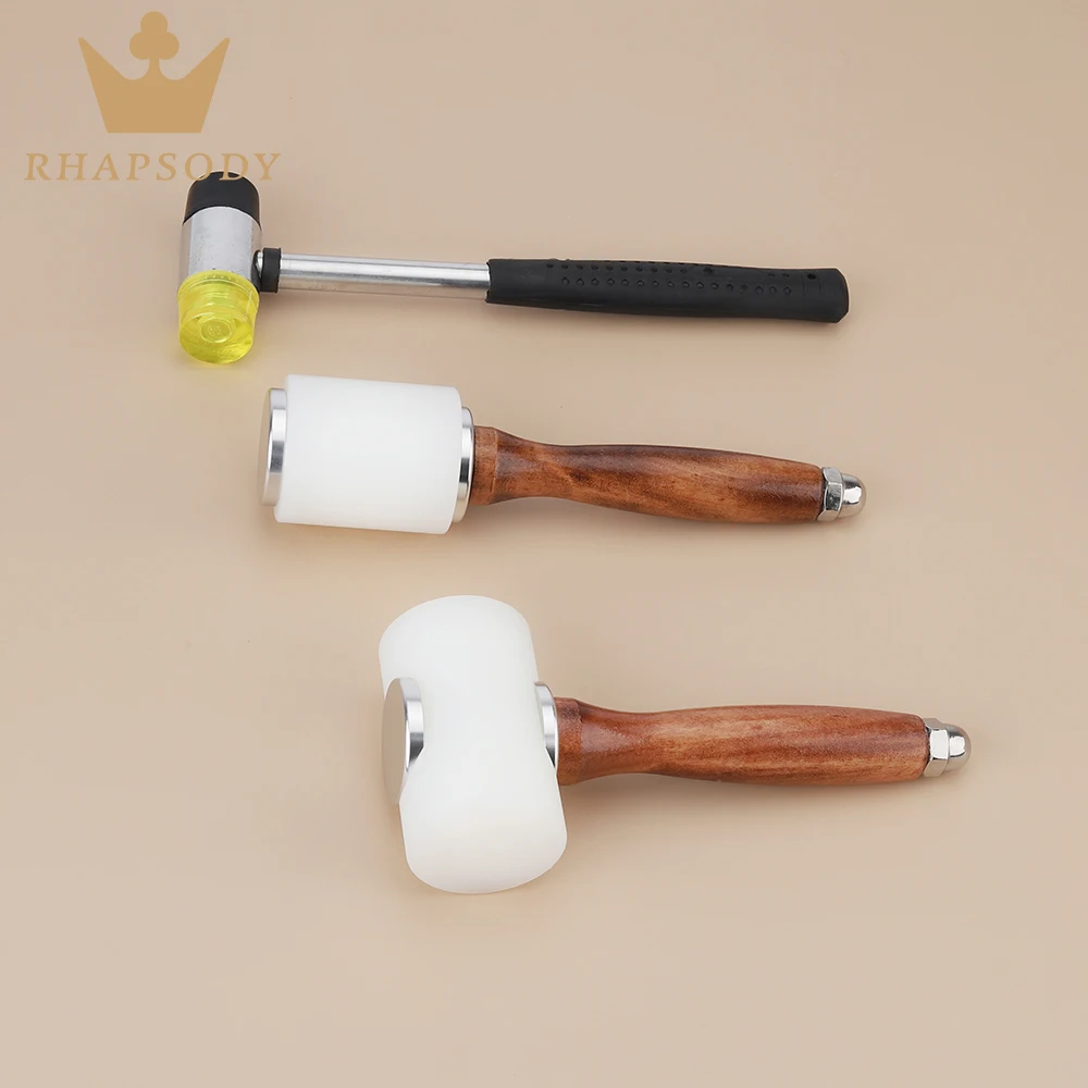 Leather Craft Carving Hammer Cowhide Punch Cutting Sewing DIY Working Saddle Making Tools Leather Craft Tools and Supplies Kits