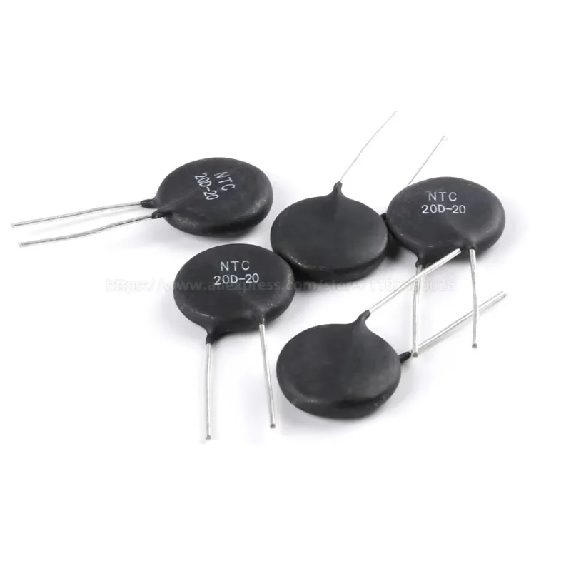 10PCS Thermal Resistor NTC 2.5D 3D 5D 8D 10D 16D 20D 22D 47D -5 -7 -9 -11 -13 -15 -20 R 10 Ohm NTC10D-9 NTC5D-9 NTC3D-9 NTC3D-15
