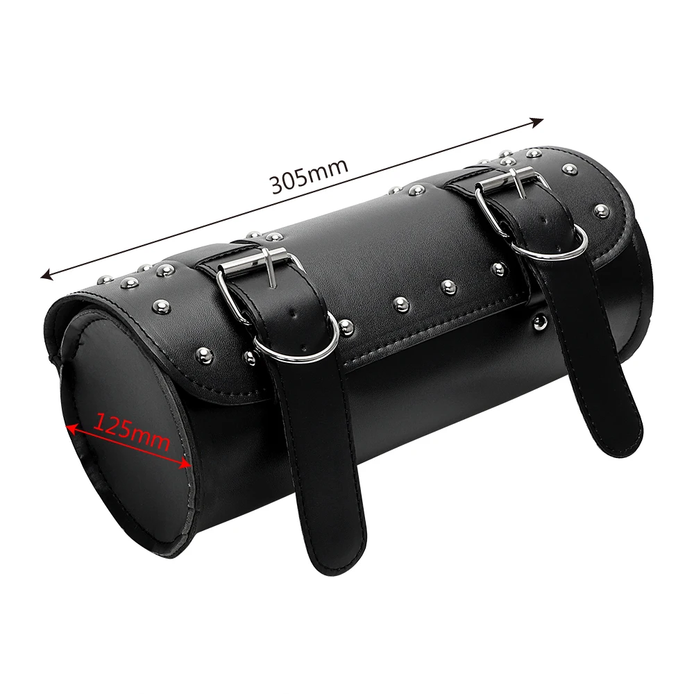 Motorcycle Bag Moto Backpack Saddle Bag PU Leather Motor Luggage Storage Pouch Tank Bag Holder Motorbike Accessories Universal