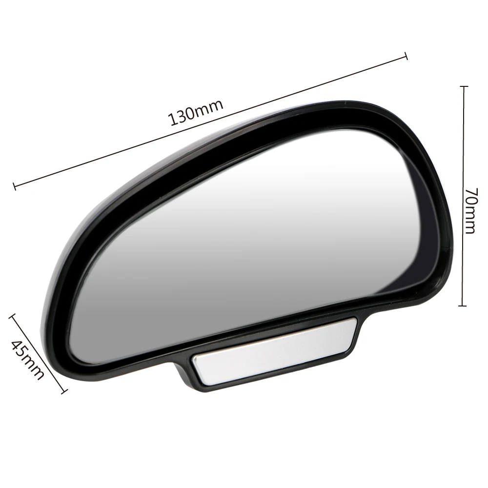 Convex Glass Car Auxiliary Mirrors Rear View Blind Spot Dead Angle Tools Snap Way for Parking PDC Assist Automobile Accessories