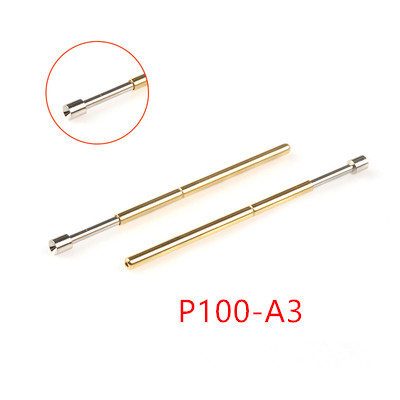 20PCS/Bag Spring Test Pin P100-A2  A3 B1 E2 E3 H2 H3 H4 H5 J1 Q1 Q2 T2 LM2 LM3Outer Diameter 1.36mm Length 33.5mm PCB Probe