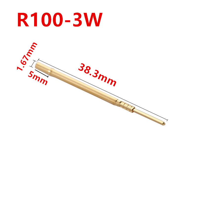 20PCS/Bag Spring Test Pin P100-A2  A3 B1 E2 E3 H2 H3 H4 H5 J1 Q1 Q2 T2 LM2 LM3Outer Diameter 1.36mm Length 33.5mm PCB Probe