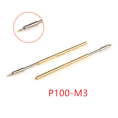 20PCS/Bag Spring Test Pin P100-A2  A3 B1 E2 E3 H2 H3 H4 H5 J1 Q1 Q2 T2 LM2 LM3Outer Diameter 1.36mm Length 33.5mm PCB Probe