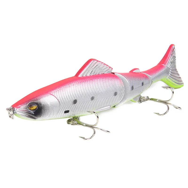 1 Pc Joint Bait Swimbait Wobbler Fishing Lure 13cm 18g Artificial Hard Bait Minnow Crankbait for Bass Perch Carp Fishing Tackle