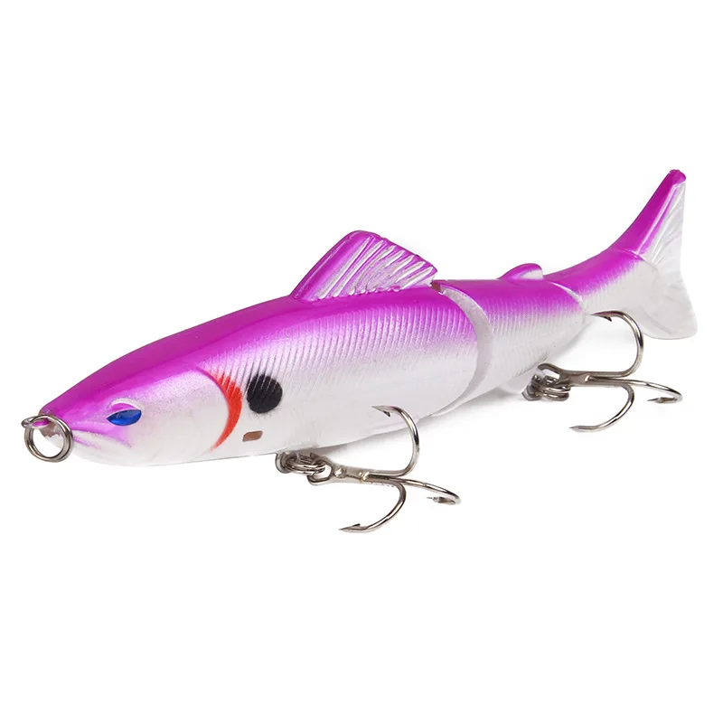 1 Pc Joint Bait Swimbait Wobbler Fishing Lure 13cm 18g Artificial Hard Bait Minnow Crankbait for Bass Perch Carp Fishing Tackle