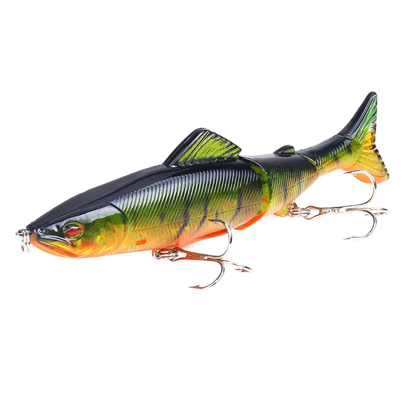 1 Pc Joint Bait Swimbait Wobbler Fishing Lure 13cm 18g Artificial Hard Bait Minnow Crankbait for Bass Perch Carp Fishing Tackle