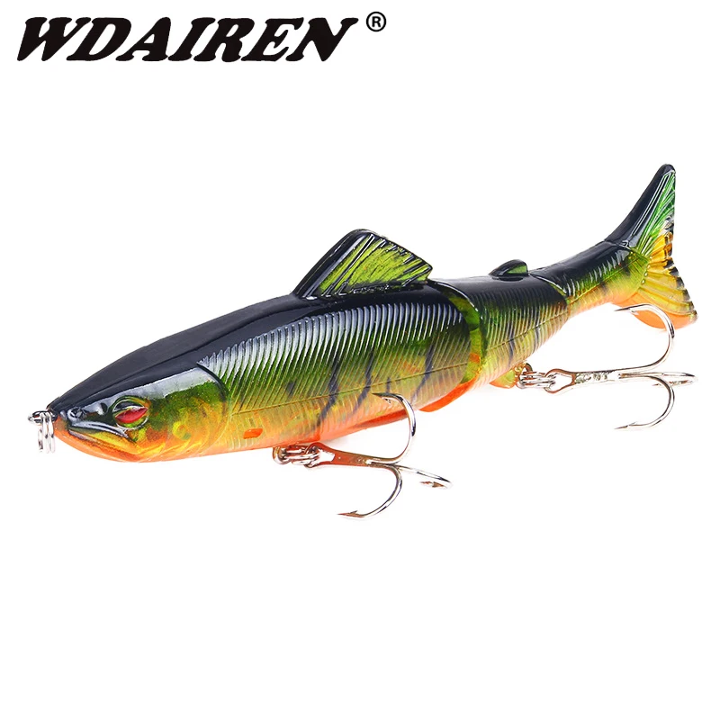 1 Pc Joint Bait Swimbait Wobbler Fishing Lure 13cm 18g Artificial Hard Bait Minnow Crankbait for Bass Perch Carp Fishing Tackle