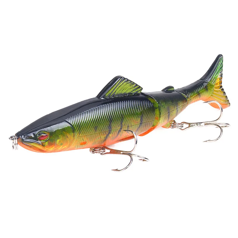 1 Pc Joint Bait Swimbait Wobbler Fishing Lure 13cm 18g Artificial Hard Bait Minnow Crankbait for Bass Perch Carp Fishing Tackle