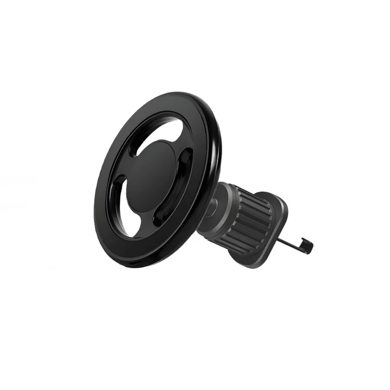 Magnetic Car Phone Holder Alloy 360 Rotation Foldable Phone Stand for Iphone 14 13 12 11 Pro Max Samsung S23 Xiaomi In Car Mount