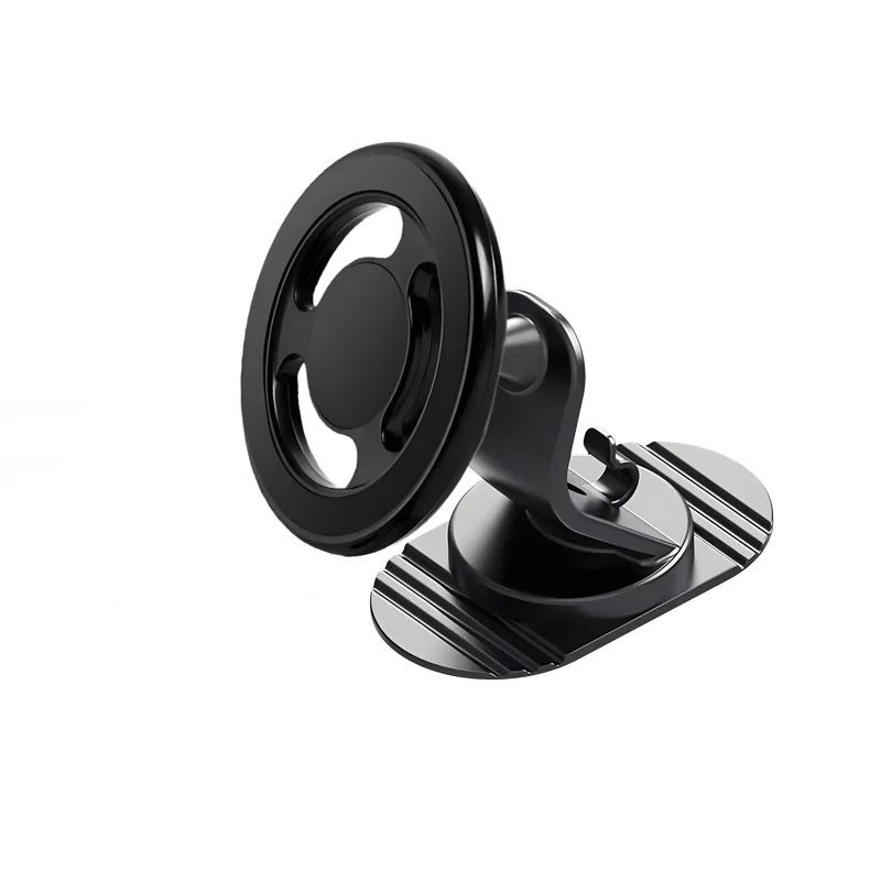 Magnetic Car Phone Holder Alloy 360 Rotation Foldable Phone Stand for Iphone 14 13 12 11 Pro Max Samsung S23 Xiaomi In Car Mount