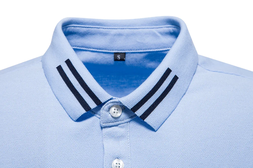AIOPEON Brand 100% Cotton Men's Polo Shirts Casual Solid Color Short Sleeve Polo Shirts for Men New Summer Desinger Clothing Men