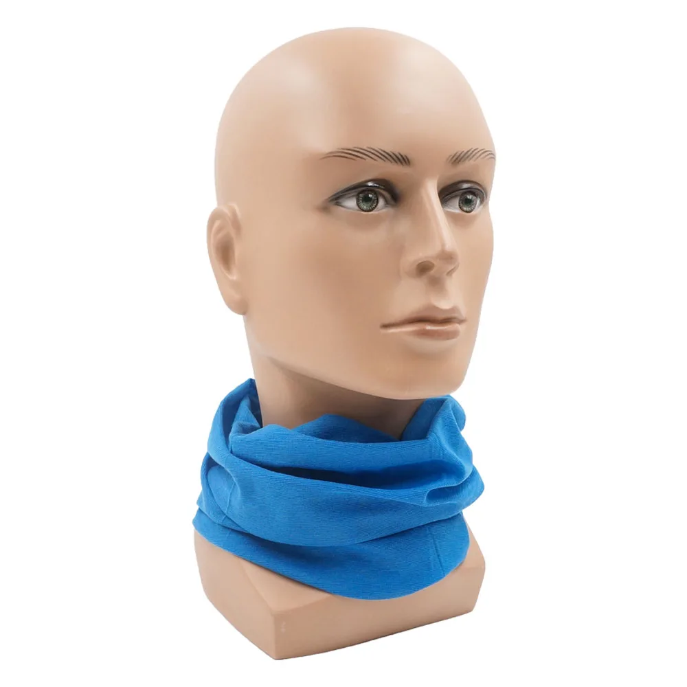 55 Solid Colors Outdoor Sports Headband Women Summer Bandana Men Dustproof Fishing Face Shields Tube Scarf Neck Gaiter DC001-055