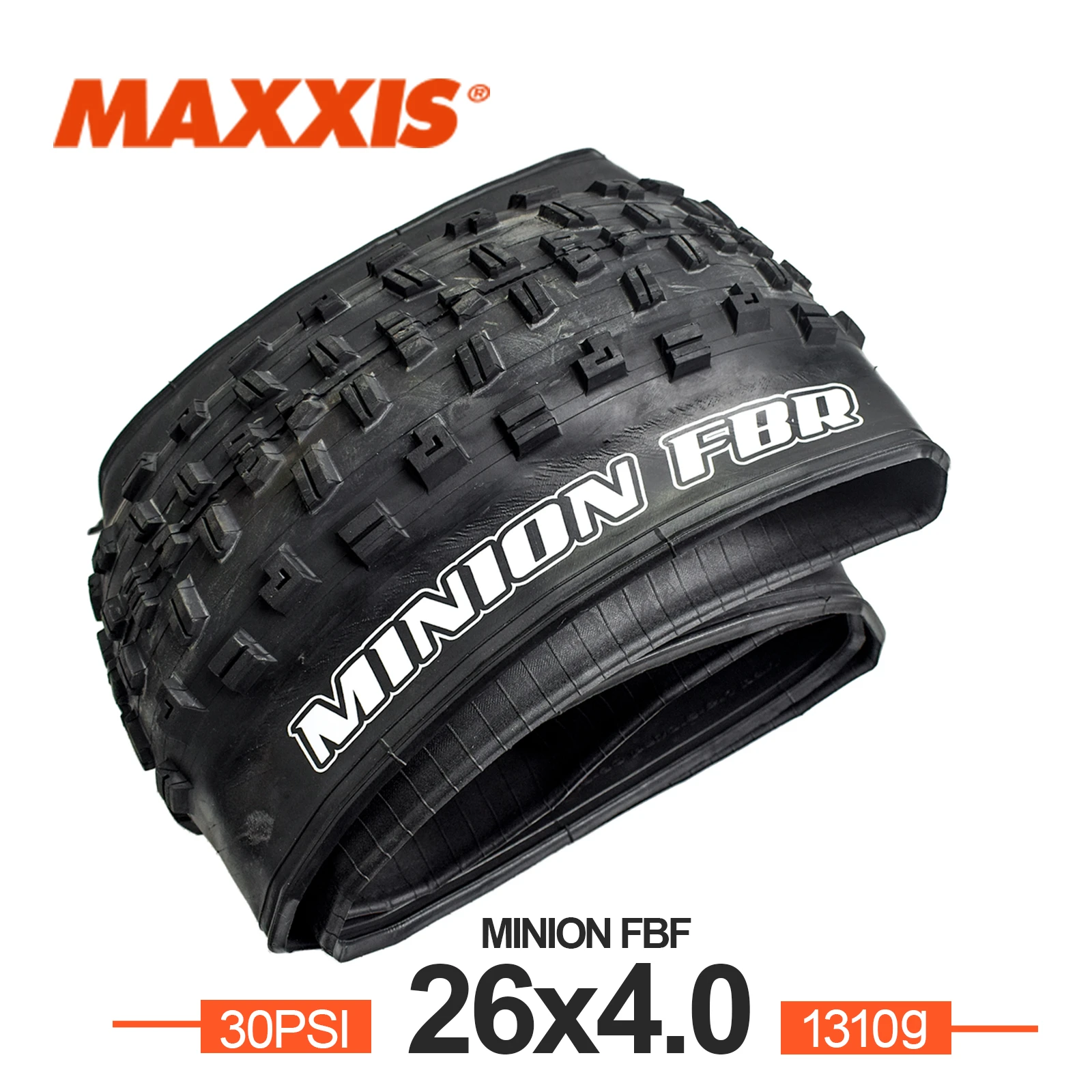 1pc MAXXIS 26 Minion FBF FBR 26*4.0 26*4.8 Fold MTB Mountain Bike Tire For Trial Ride Fat Bike Plus Low Rolling Bicycle Part