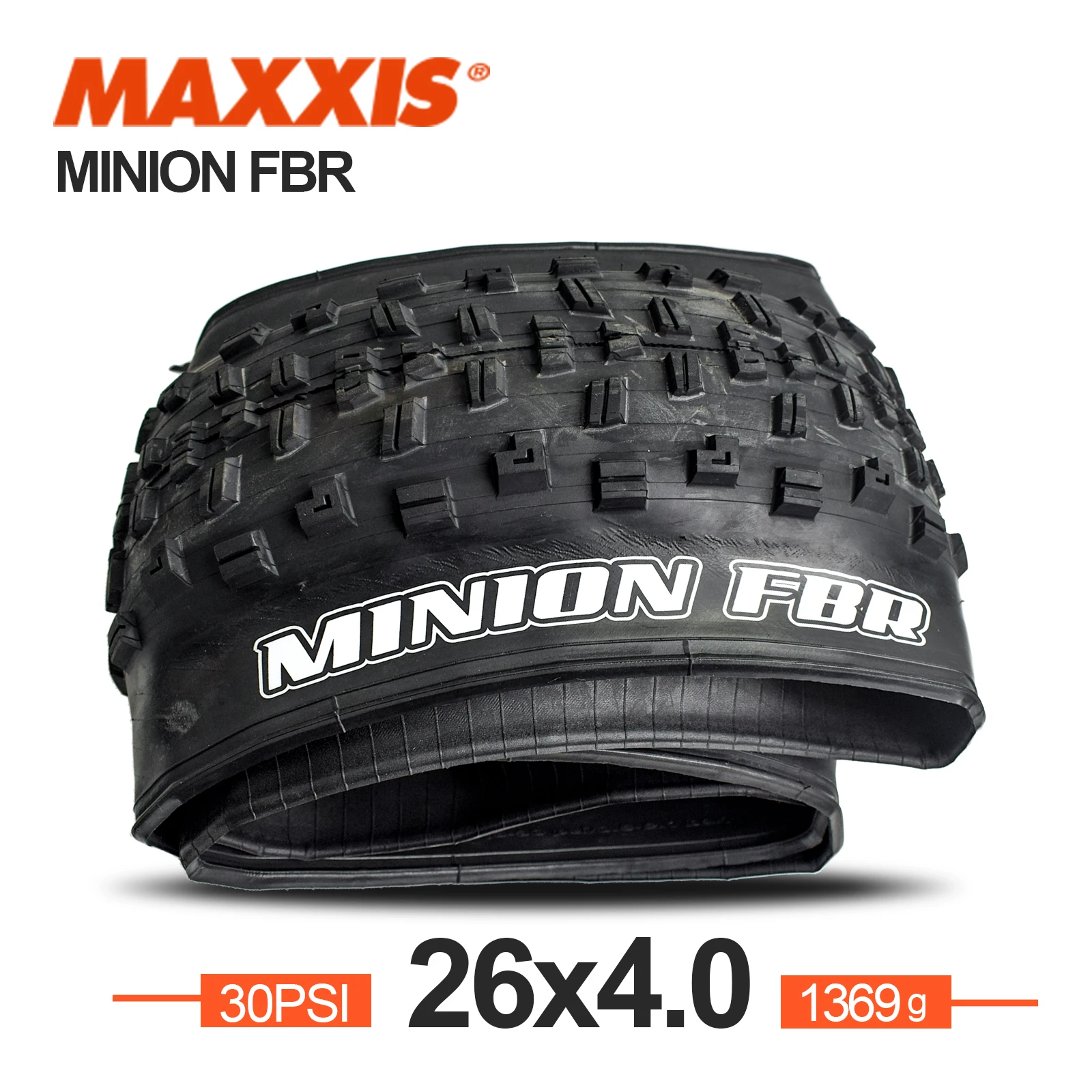 1pc MAXXIS 26 Minion FBF FBR 26*4.0 26*4.8 Fold MTB Mountain Bike Tire For Trial Ride Fat Bike Plus Low Rolling Bicycle Part