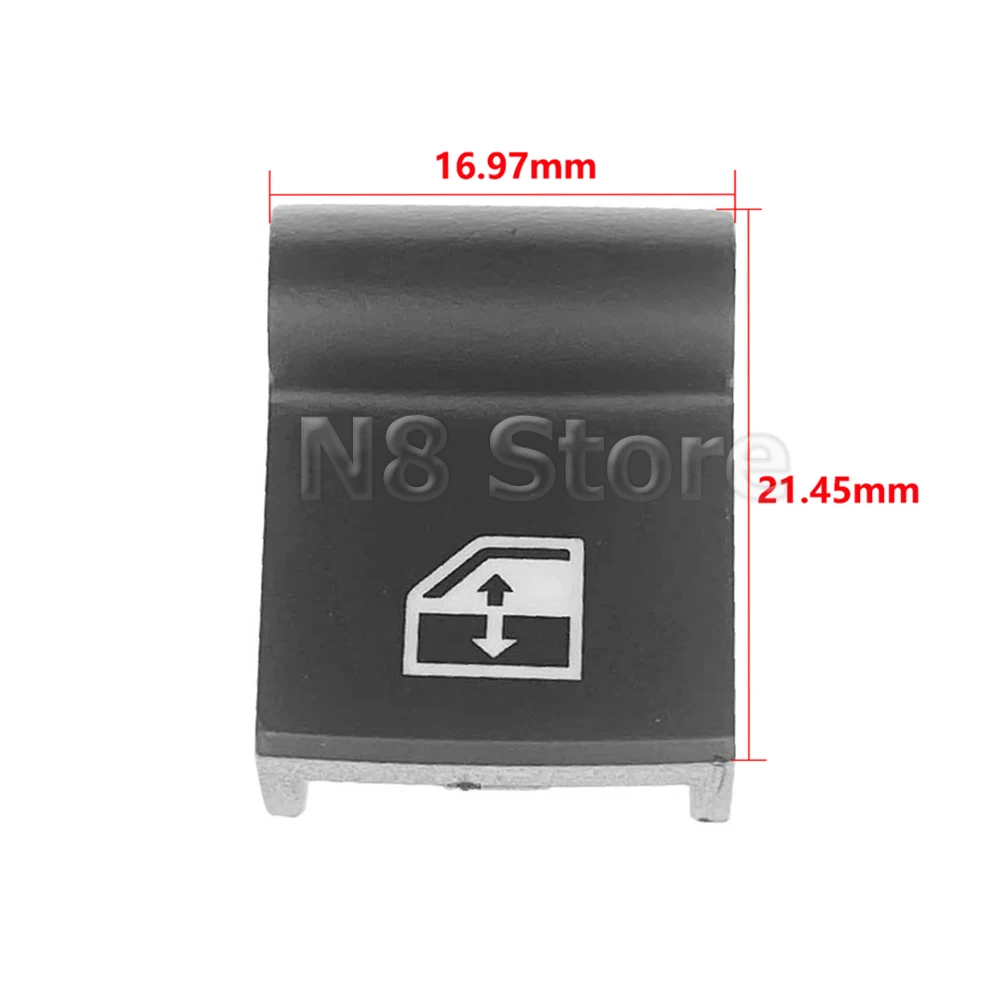 1x/2x Window Switch Button Cover Cap for Alfa Romeo 159 Sportwagon Brera Giulietta fiat 500X Jeep Renegade MiTo