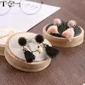 3pcs/lot Stainless Steel Tree T Bar Earrings Stand Holder Jewelry Rack Display Organizer Storage Showcase