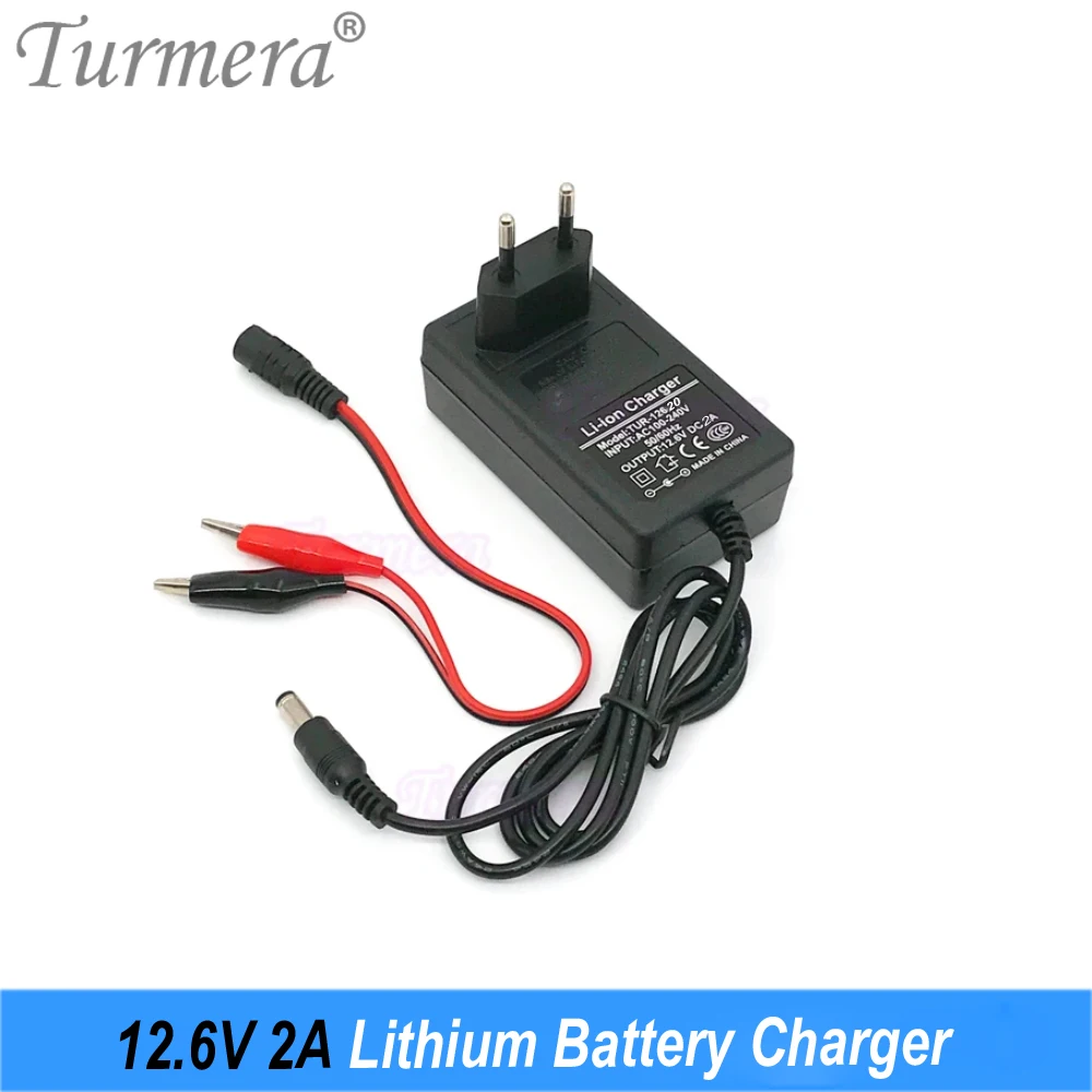 Turmera 12V 30Ah to 35Ah Motorcycle Battery Storage Box 3X10 18650 Holder 3S 40A BMS with Solder Nickel Use in Replace Lead-Acid