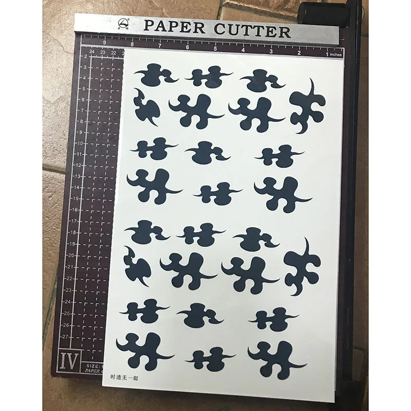 Brdwn Tokitou Muichirou Kokushibou Akaza Rui Cosplay Tattoo Stickers