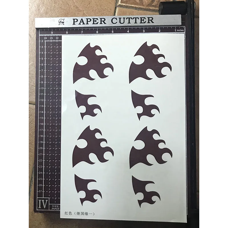 Brdwn Tokitou Muichirou Kokushibou Akaza Rui Cosplay Tattoo Stickers