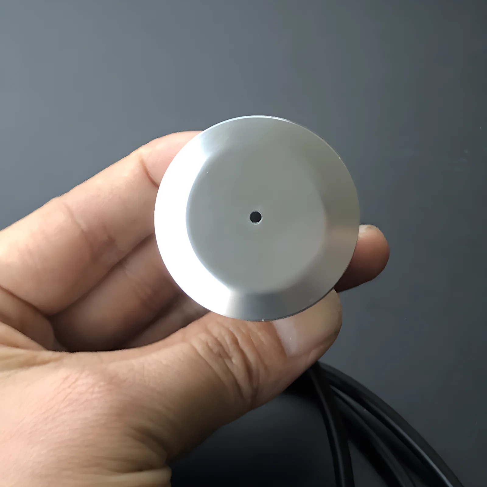 Outdoor Waterproof IP67 Explosion-proof Monitoring Audio Pickup, High Fidelity Noise Reduction Camera External Metal Microphone