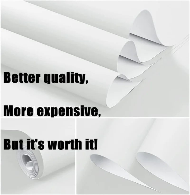 Home Decoration Self-Adhesive Wallpaper Kitchen Decor Waterproof Oilproof Peel and Stick Roll Wall Stickers Living Room Cocina