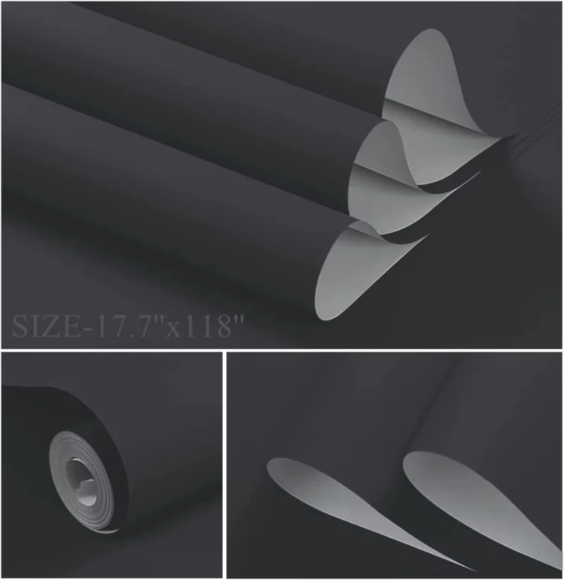 Home Decoration Self-Adhesive Wallpaper Kitchen Decor Waterproof Oilproof Peel and Stick Roll Wall Stickers Living Room Cocina