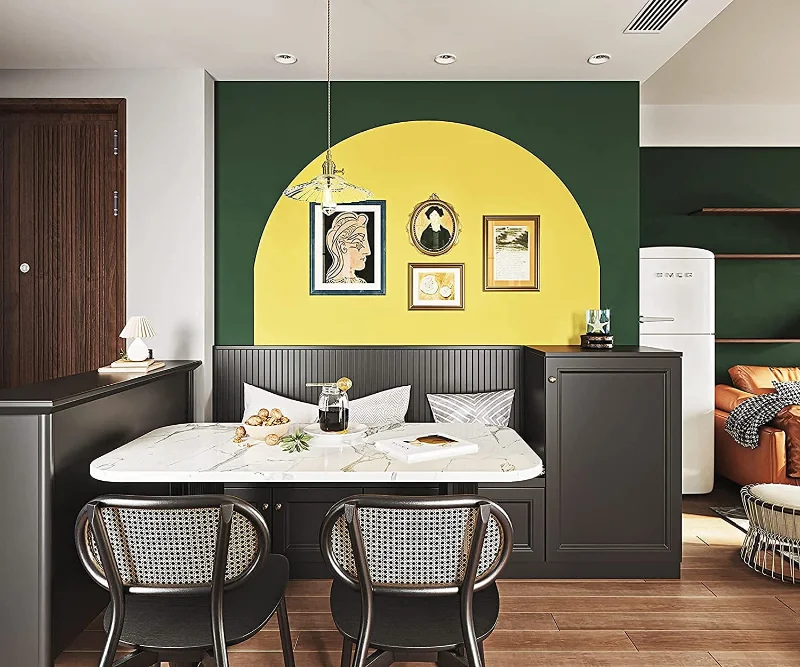 Home Decoration Self-Adhesive Wallpaper Kitchen Decor Waterproof Oilproof Peel and Stick Roll Wall Stickers Living Room Cocina