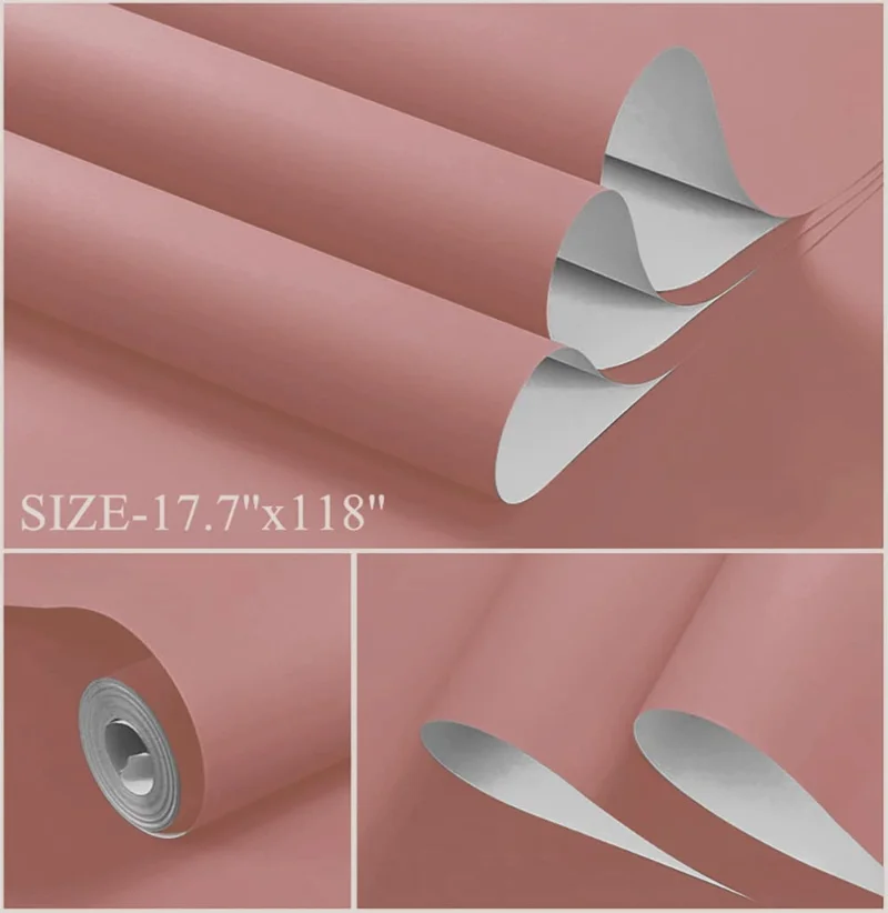Home Decoration Self-Adhesive Wallpaper Kitchen Decor Waterproof Oilproof Peel and Stick Roll Wall Stickers Living Room Cocina