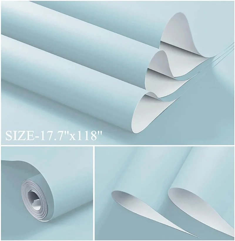 Home Decoration Self-Adhesive Wallpaper Kitchen Decor Waterproof Oilproof Peel and Stick Roll Wall Stickers Living Room Cocina