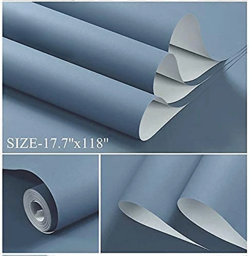 Home Decoration Self-Adhesive Wallpaper Kitchen Decor Waterproof Oilproof Peel and Stick Roll Wall Stickers Living Room Cocina