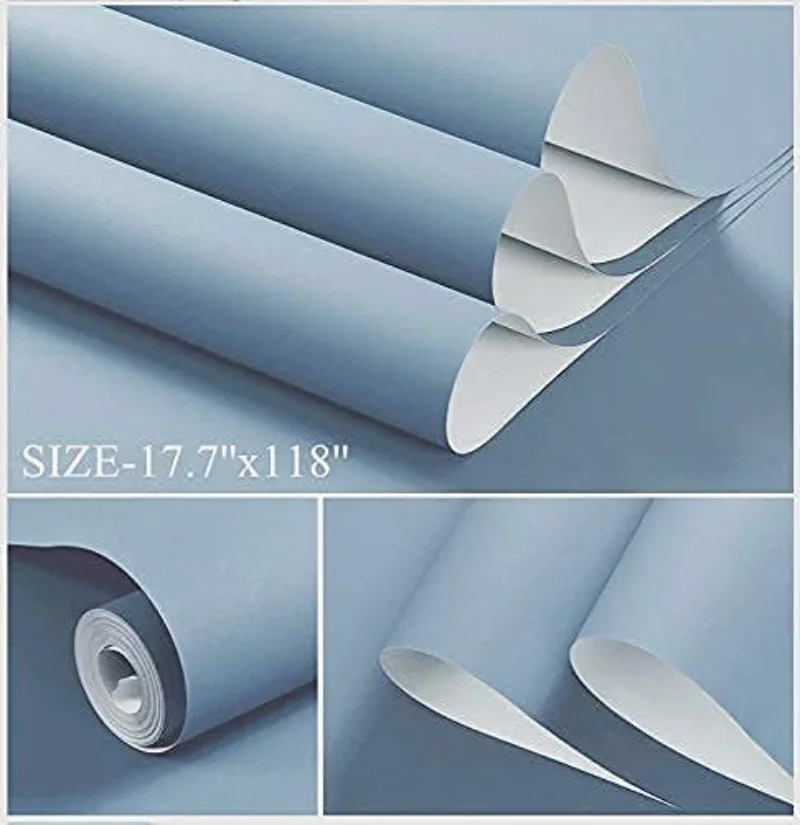 Home Decoration Self-Adhesive Wallpaper Kitchen Decor Waterproof Oilproof Peel and Stick Roll Wall Stickers Living Room Cocina