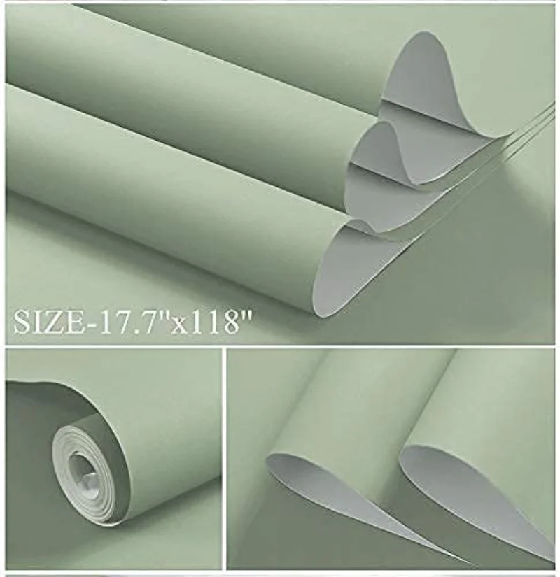 Home Decoration Self-Adhesive Wallpaper Kitchen Decor Waterproof Oilproof Peel and Stick Roll Wall Stickers Living Room Cocina