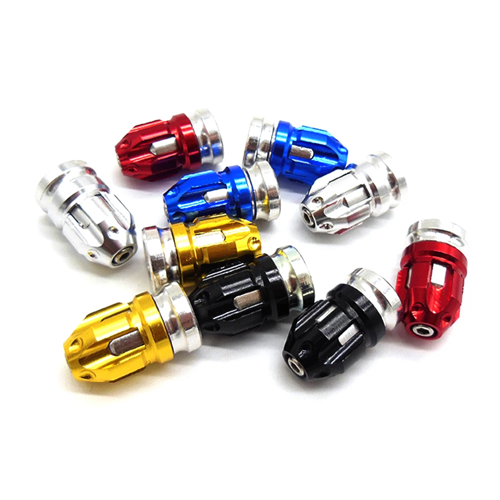 Aluminum Alloy Tire Valve Caps Car Wheel Stem Caps Automobile Tire Caps Anti-Leak Valve Suitable For Motorcycles Car Bicycles