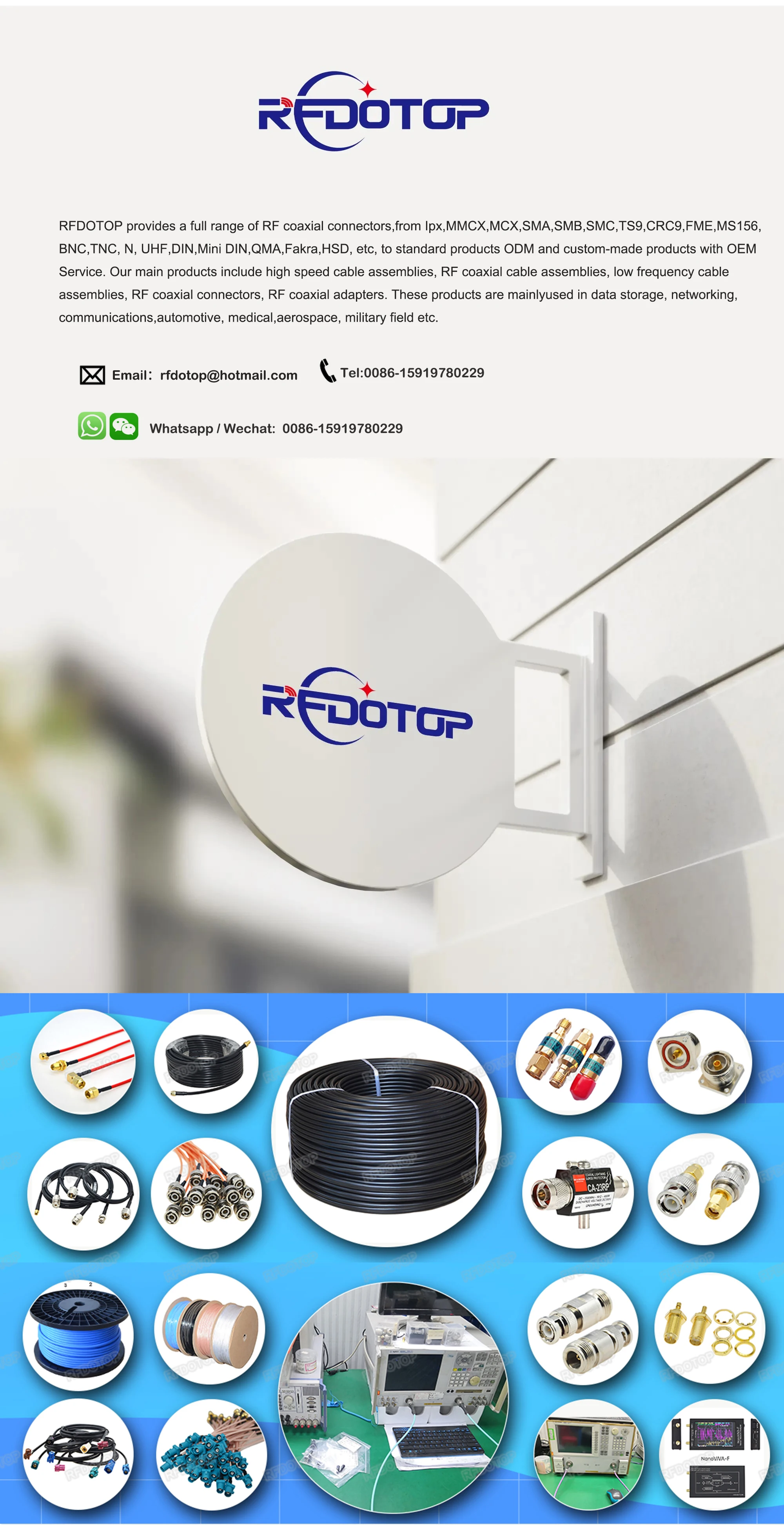 RG58 Cable SMA Male to SMA Female Bulkhead WiFi Antenna Extension Cord RG-58 50 Ohm RF Coaxial Pigtail Jumper Cable 15CM-30M