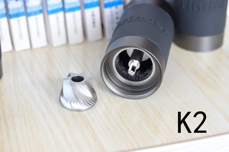 Kingrinder manual coffee grinder portable mill 420stainless steel 38mm/48mm burr K1/ k2
