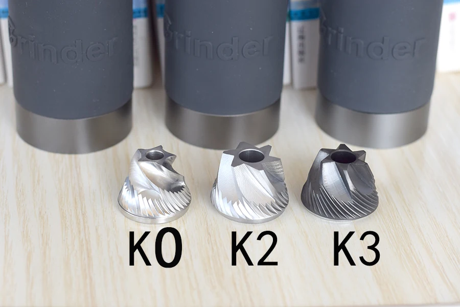 Kingrinder manual coffee grinder portable mill 420stainless steel 38mm/48mm burr K1/ k2